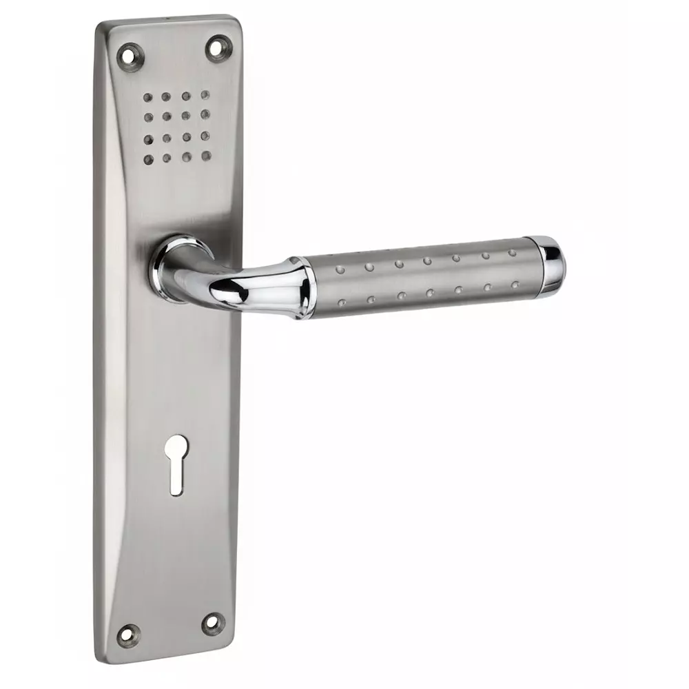Harrison EASY Baby Latch with Full Plate S/C Finish for Main Door, Entrance, Bedroom, Bathroom, 13592