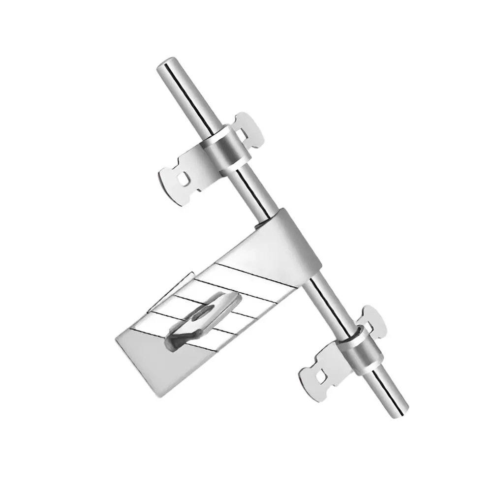 Cozi Gold Door Aldrop Zebra 3 mm Plate Thickness 16 mm Rod Thickness & (14 inch) 350 mm Size (Pack of 72)