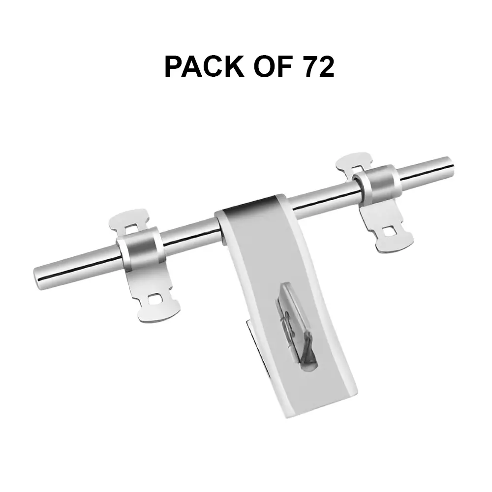 Cozi Gold Door Aldrop Gold (Slider) 2.5 mm Plate Thickness 16 mm Rod Thickness & (12 inch) 300 mm Size (Pack of 72)