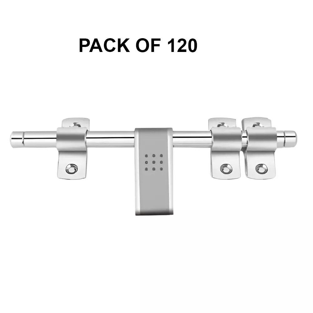 Cozi Gold Aldrop Latch Deluxe 2.5 mm Plate Thickness 12 mm Rod Thickness & 200 mm (8 inch) Size (Pack of 120)