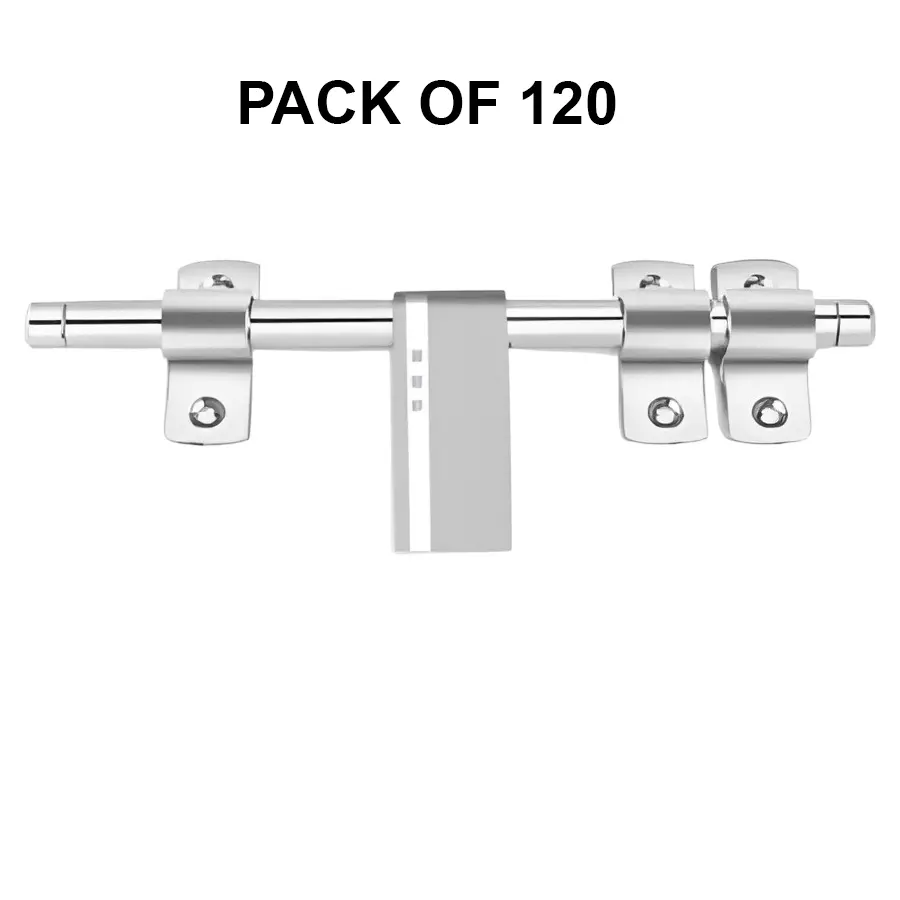 Cozi Gold Aldrop Latch Royal 3 mm Plate Thickness 12 mm Rod Thickness & 300 mm (12 inch) Size (Pack of 120)