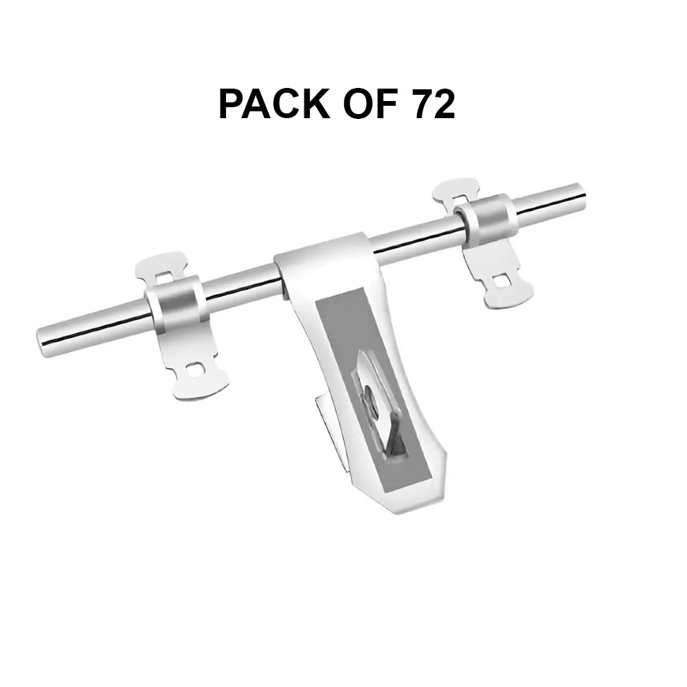 Cozi Gold Door Aldrop Jazz 3 mm Plate Thickness 14 mm Rod Thickness & (8 inch) 200 mm Size (Pack of 72)