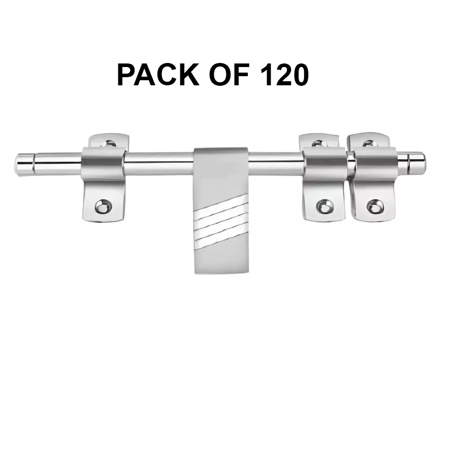 Cozi Gold Aldrop Latch Zebra 3 mm Plate Thickness 12 mm Rod Thickness & 250 mm (10 inch) Size (Pack of 120)