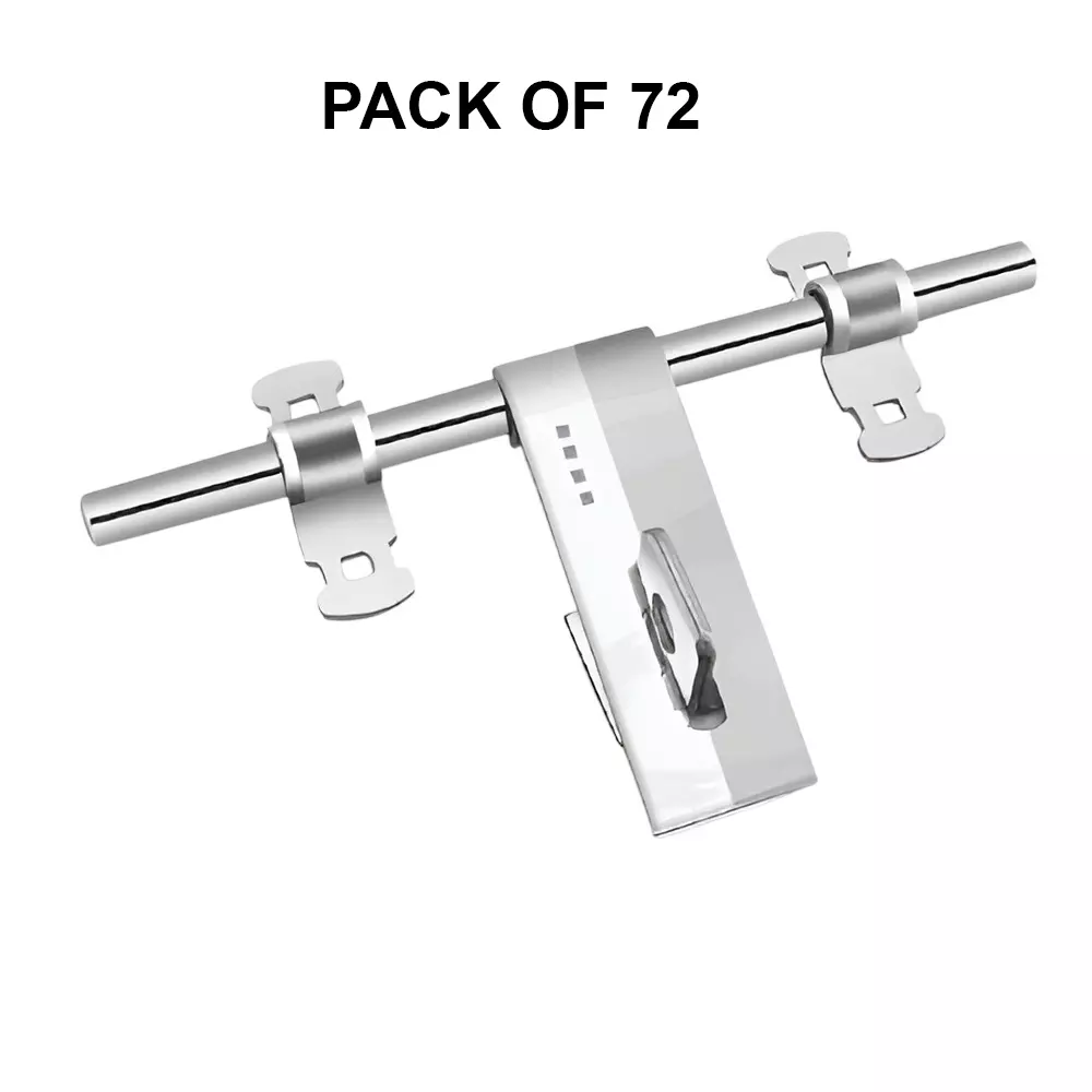Cozi Gold Door Aldrop Pearl 3 mm Plate Thickness 14 mm Rod Thickness & (12 inch) 300 mm Size (Pack of 72)