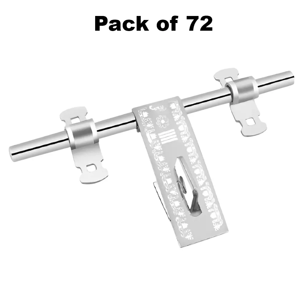 Cozi Gold Laser Aldrops Toran 3 mm Plate Thickness 14 mm Rod Thickness & 300 mm (12 inch) Size (Pack of 72)