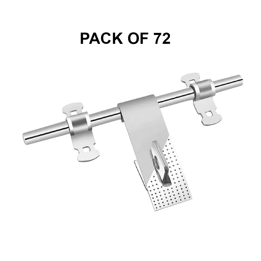 Cozi Gold Door Aldrop 50/50 2.5 mm Plate Thickness 16 mm Rod Thickness & (8 inch) 200 mm Size (Pack of 72)