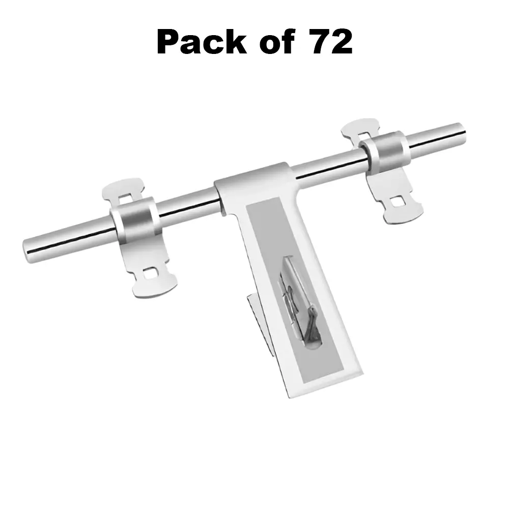 Cozi Gold Door Aldrop Ruby 2.5 mm Plate Thickness 14 mm Rod Thickness & 350 mm (14 inch) Size (Pack of 72)