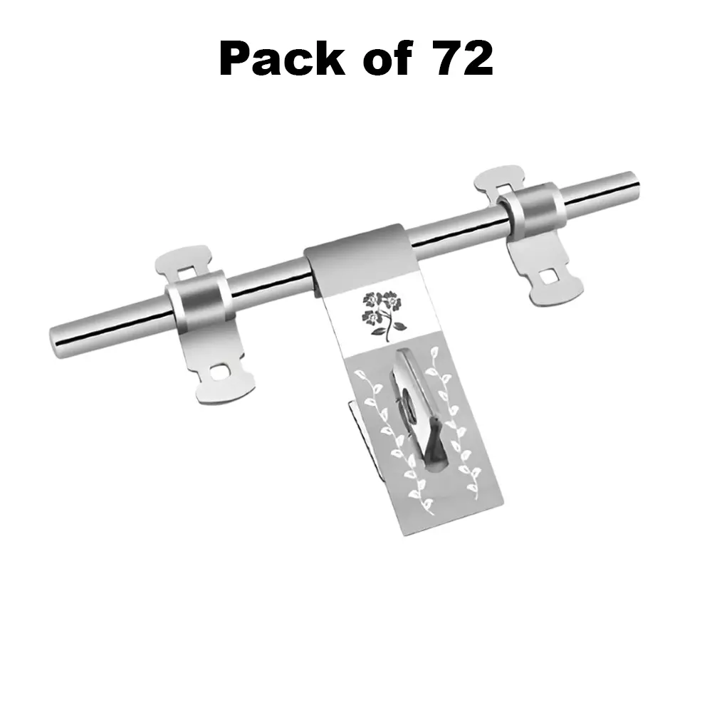 Cozi Gold Laser Aldrops FLOWER 2.5 mm Plate Thickness 14 mm Rod Thickness & 300 mm (12 inch) Size (Pack of 72)