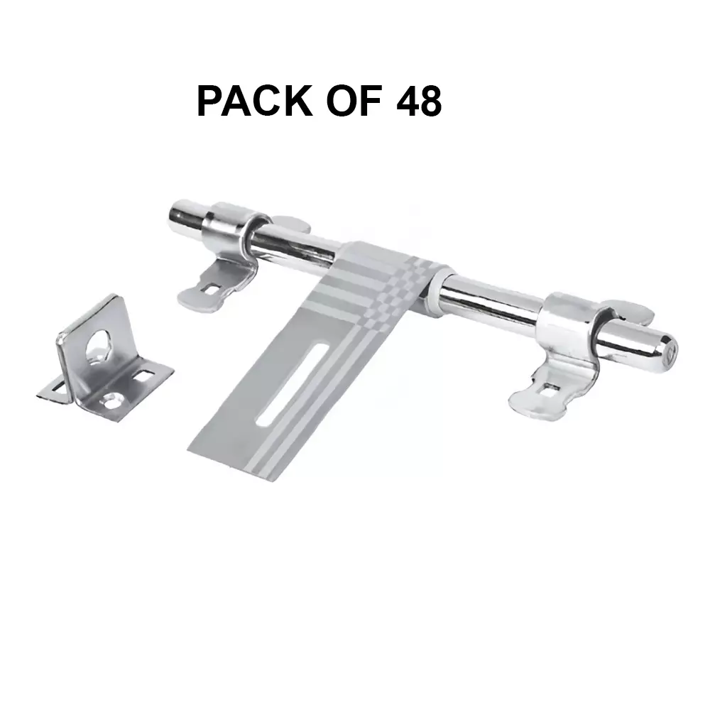 Cozi Gold Concealed Aldrop Laser Check 3 mm Plate Thickness 16 mm Rod Thickness & 300 mm (12 inch) Size (Pack of 48)