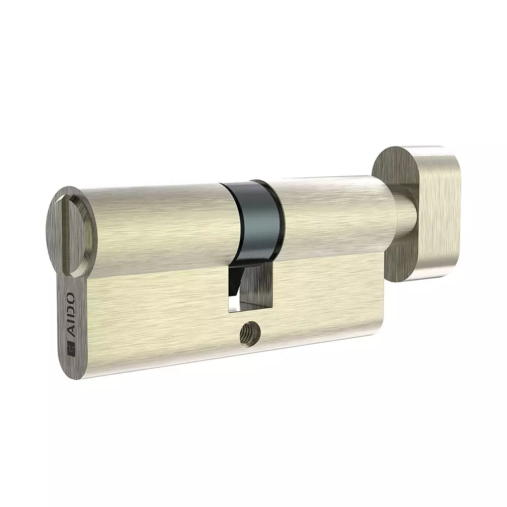 AIDO XL-C 2072A Euro Profile Cylinder, Thumb Turn And Emergency Release Slot
