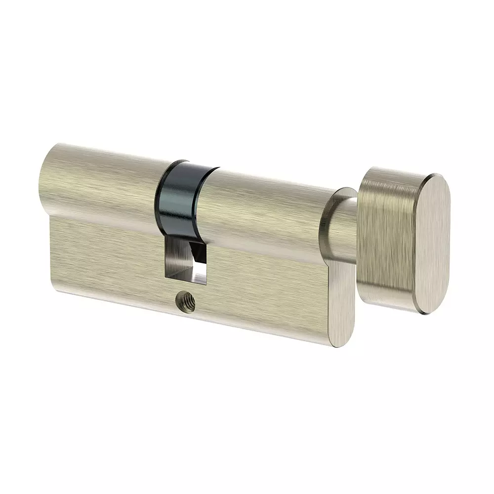 AIDO XL-C 2072A Euro Profile Cylinder, Thumb Turn And Emergency Release Slot