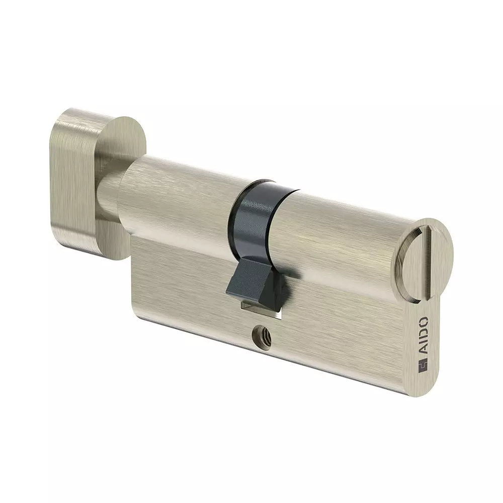 AIDO XL-C 2072A Euro Profile Cylinder, Thumb Turn And Emergency Release Slot