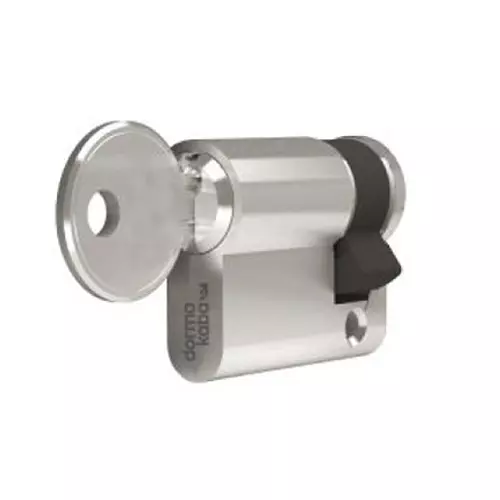DORMA Euro Profile Cylinder Lock DEC 6 Plus 43 mm Nickel Plated, 9111401