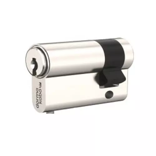 DORMA Euro Profile Cylinder Lock Expert Plus 39 mm (30 mm + 9 mm) Nickel Plated, 9200659