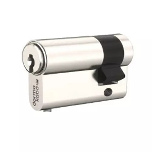 DORMA Euro Profile Cylinder Lock Expert Plus 39 mm (35 mm + 9 mm) Nickel Plated, 9200660