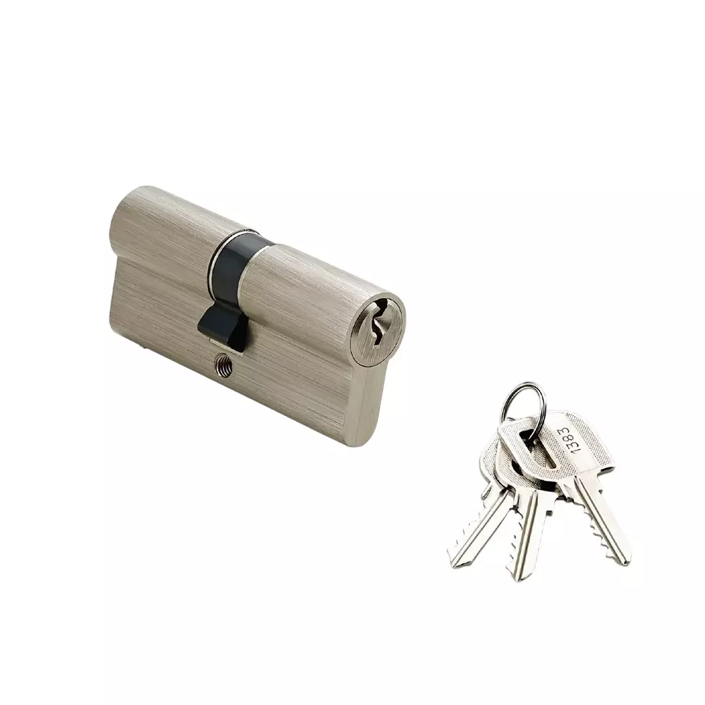 Quba Euro Profile Cylinder Lock Regular Key AB Finish 80 mm, Q 10 KK