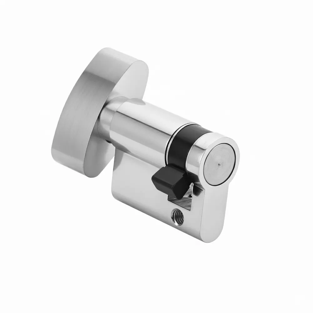 Quba Euro Profile Cylinder Lock SS Finish 40 mm, Q HL