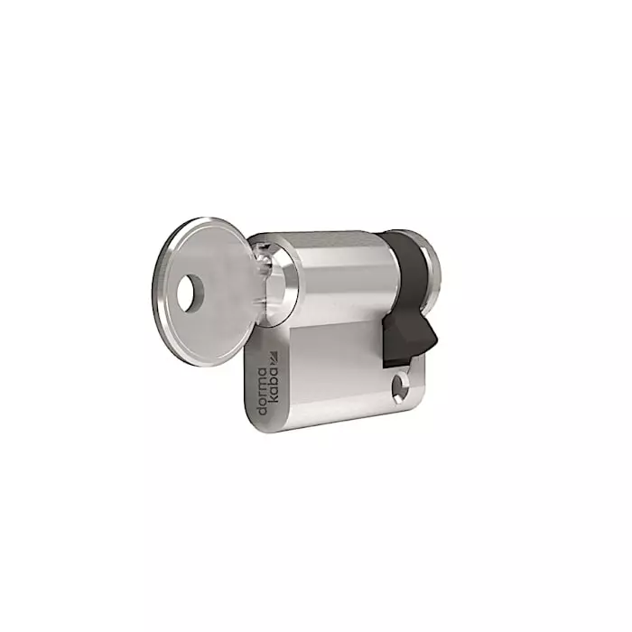 DORMA Euro Profile Cylinders Lock - Non-Masterkeyed 42 mm Half Cylinder, 9113943