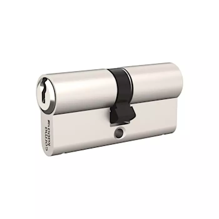 DORMA Euro Profile Cylinder Lock Penta Cross 60 mm (30 mm + 30 mm) Nickel Plated Both Side Key, 9200768