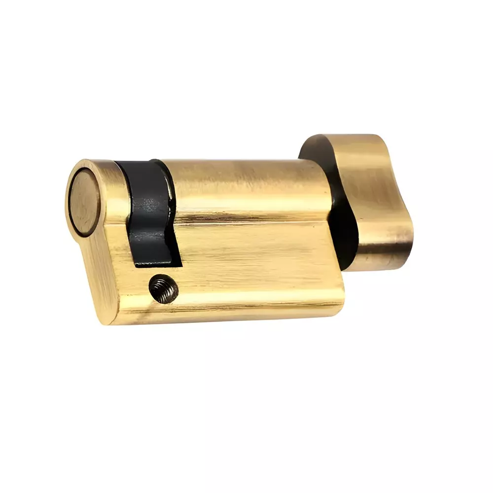 Ebco Mortise Door Lock Half Cylinder Brass Zen With Knob