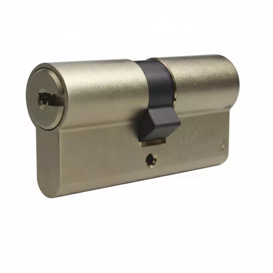 AIDO XL-C Euro Profile Cylinder with Both Side Key Brass 60 mm Antique Brass Finish, XL-C 2602