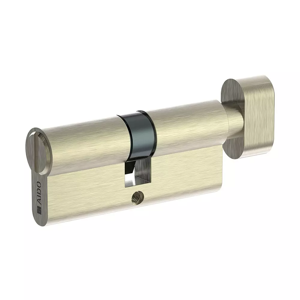 AIDO XL-C Satin Nickel Plated Euro Profile Cylinder Lock