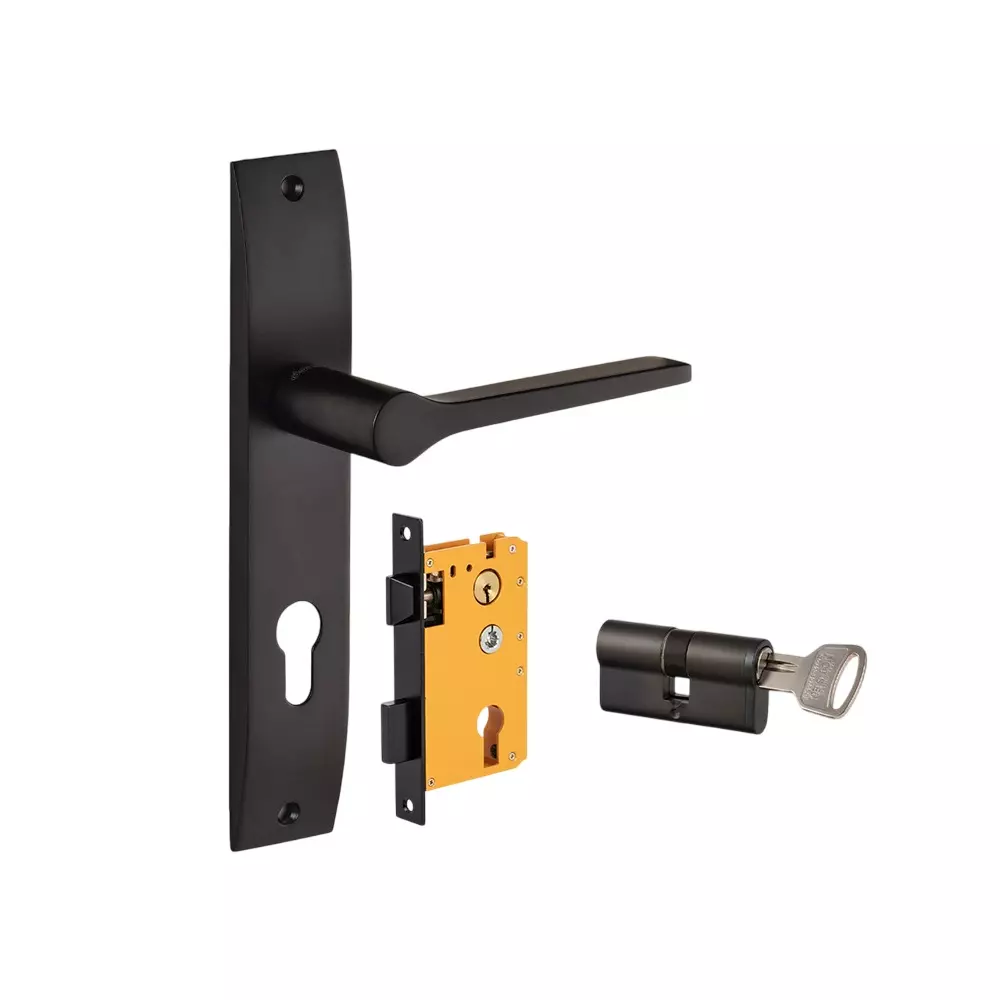 Dorset HL Series Chase Lock Sets with Both Side Key Cylinder 60 mm GM Finish, HL CHS