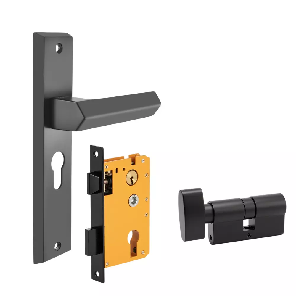 Dorset ML Series Unida Lock Sets With Coin and Knob Cylinder 70 mm GM Finish, ML UND