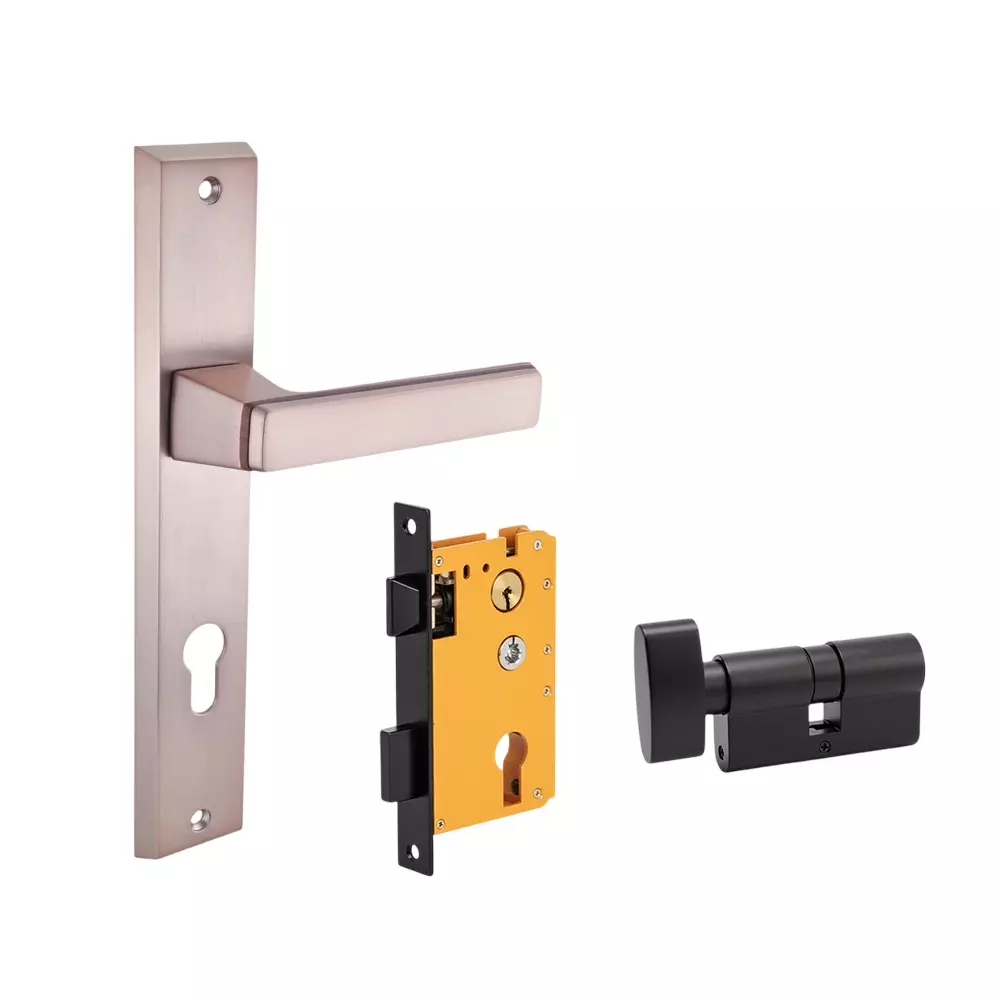 Dorset ML Series Fold Lock Sets With Coin and Knob Cylinder 60 mm CBWD Finish, ML FOL