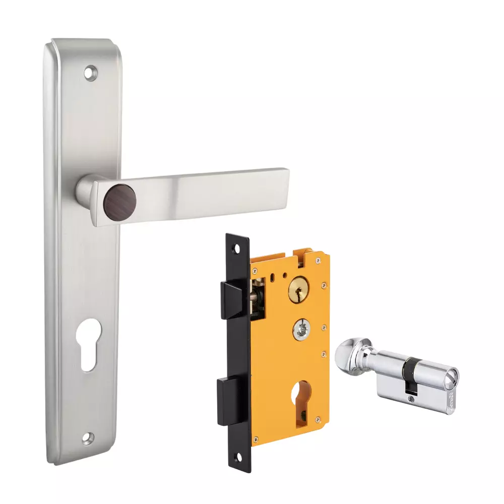 Dorset ML Series Luce Lock Sets With Coin and Knob Cylinder 60 mm SNWD Finish, ML LCE OR