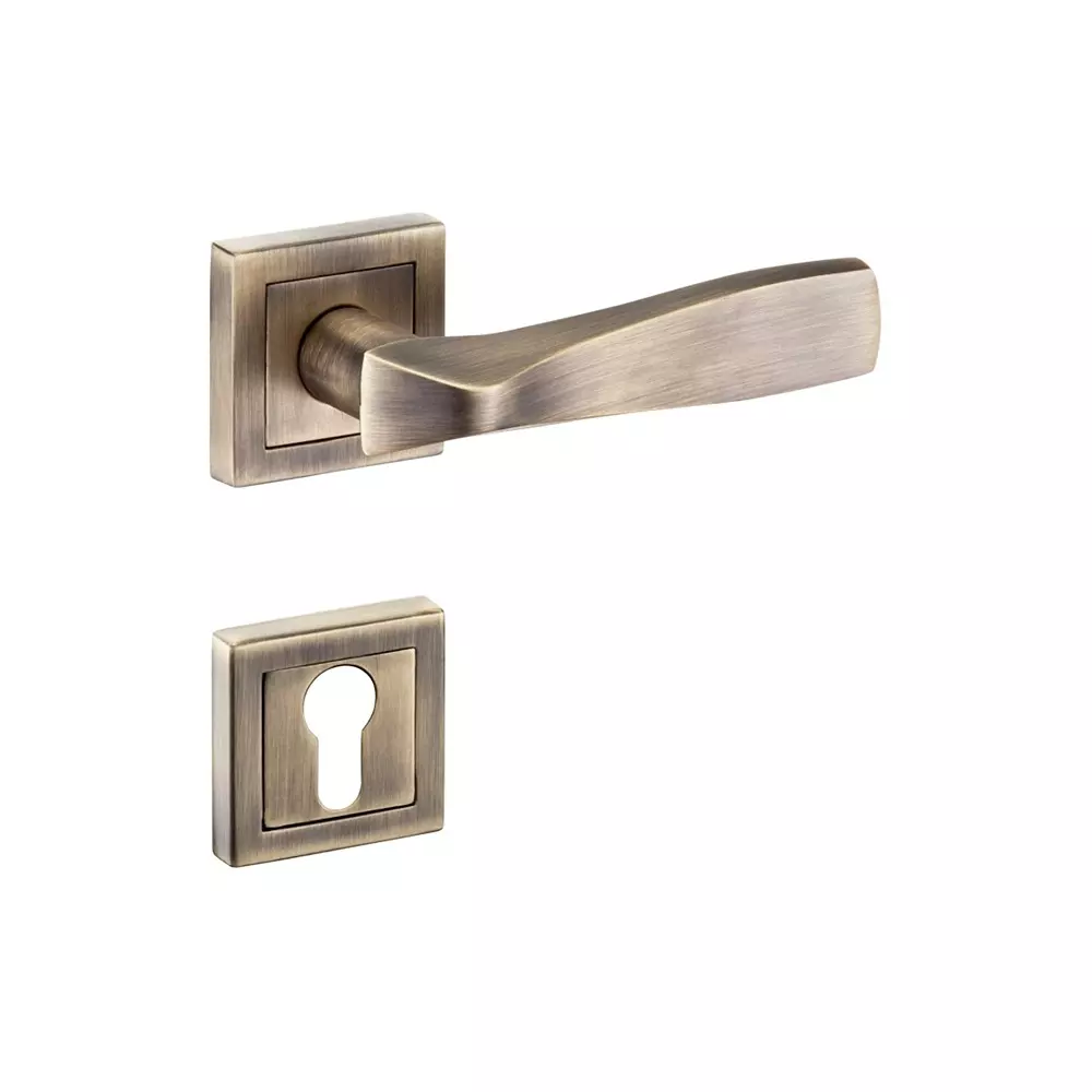Dorset ML Series Stella Lock Sets With Knob and Key Cylinder 60 mm PT Finish, ML ST OR