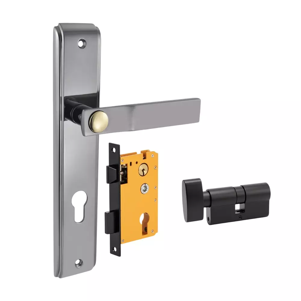 Dorset HL Series Luce Lock Sets With Coin and Knob Cylinder 60 mm BNFG Finish, HL LCE