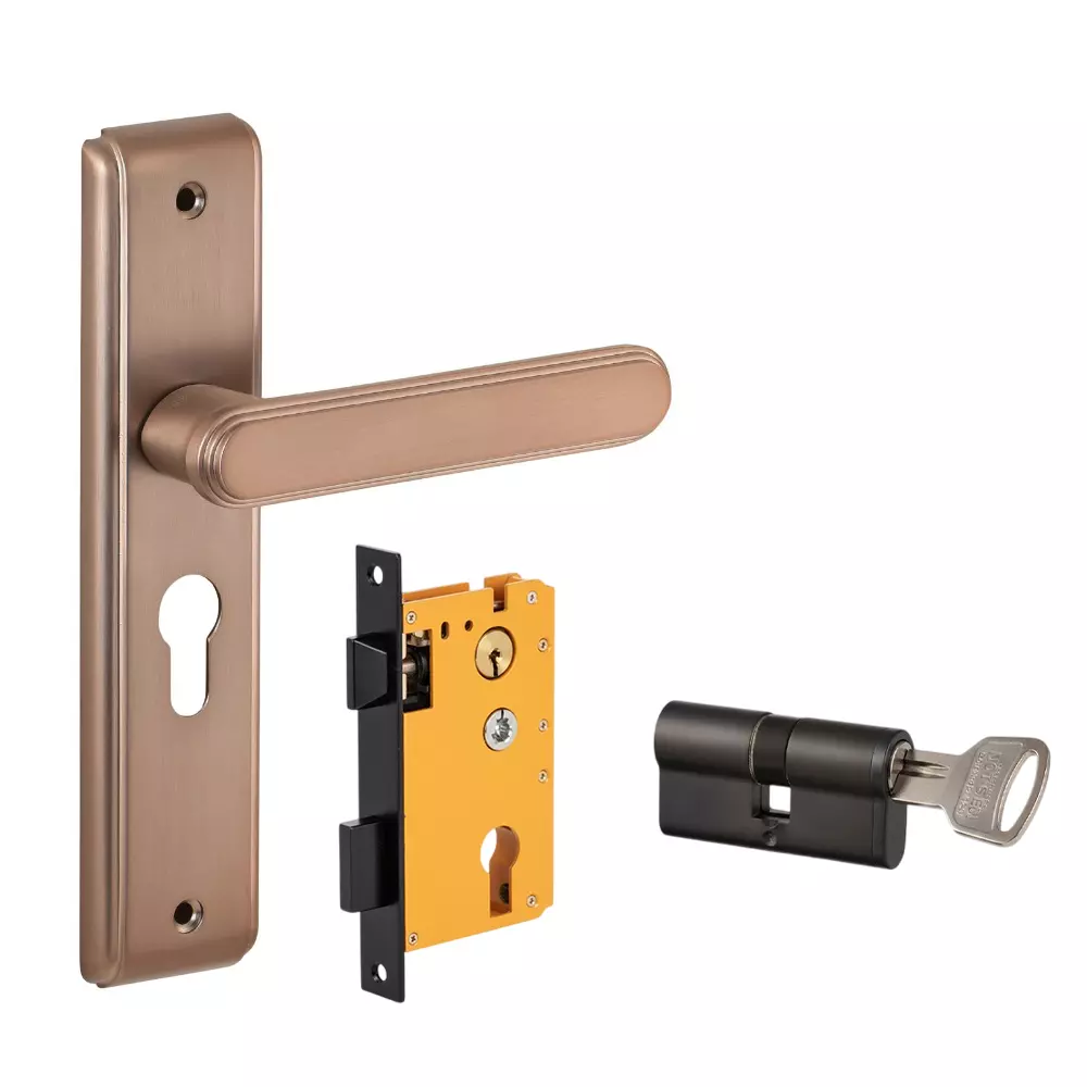 Dorset ML Series Zamor Lock Sets 60 & 70 mm Size CB Finish, ML ZAM OR