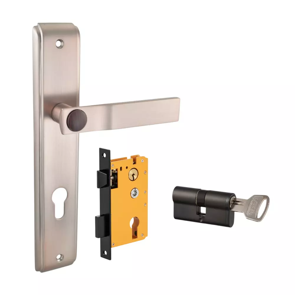 Dorset ML Series Luce Lock Sets With Both Side Key Cylinder 70 mm CBWD Finish, HL LCE OR