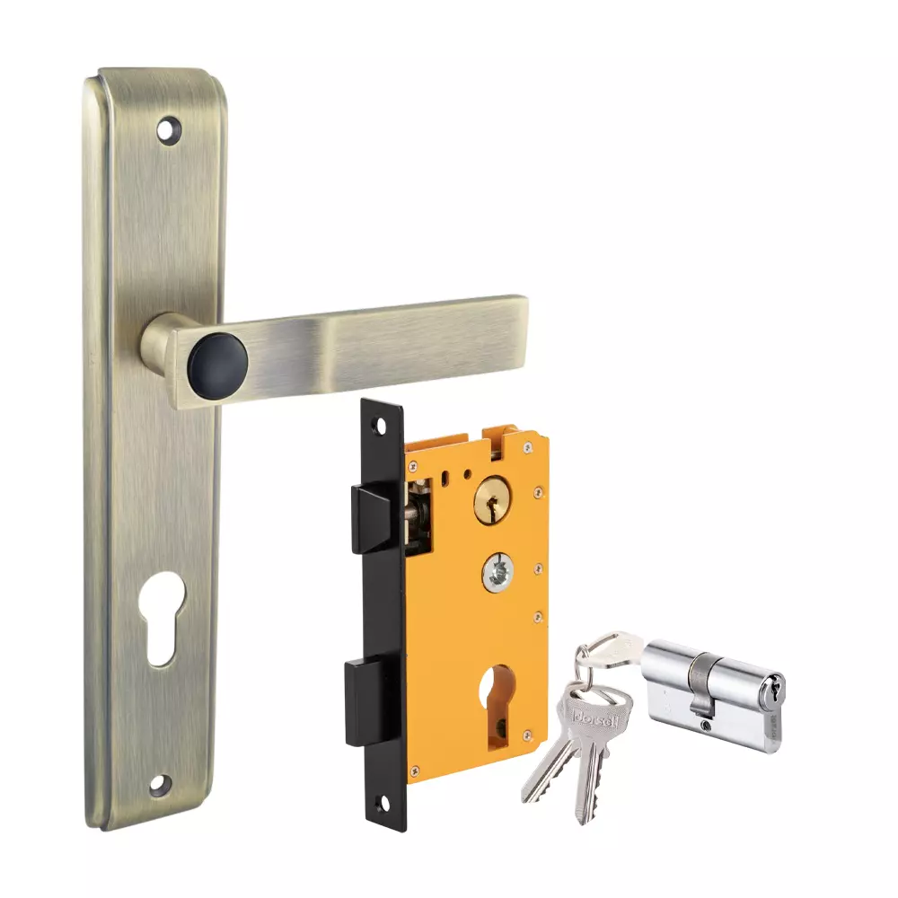 Dorset ML Series Luce Lock Sets 60 & 70 mm Size PTTM Finish with 52.5 mm Length, ML LCE OR