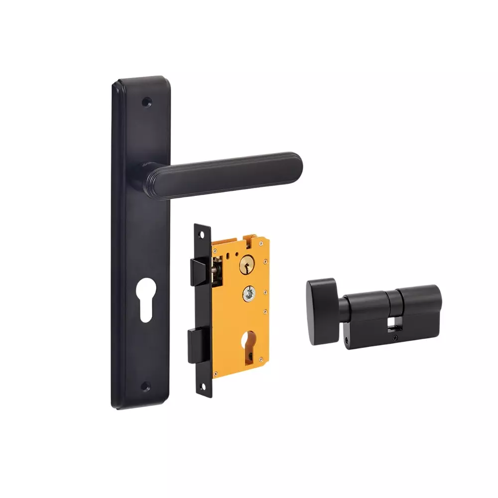 Dorset HL Series Zamor Lock Sets with Coin and Knob Cylinder 70 mm GM Finish, HL ZAM