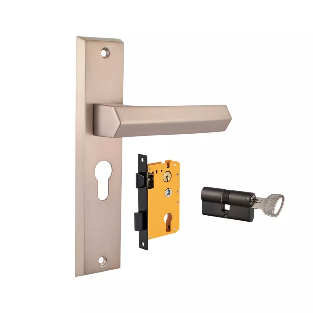 Dorset HL Series Unida Lock Sets with Both Side Key Cylinder 70 mm CB Finish, HL UND