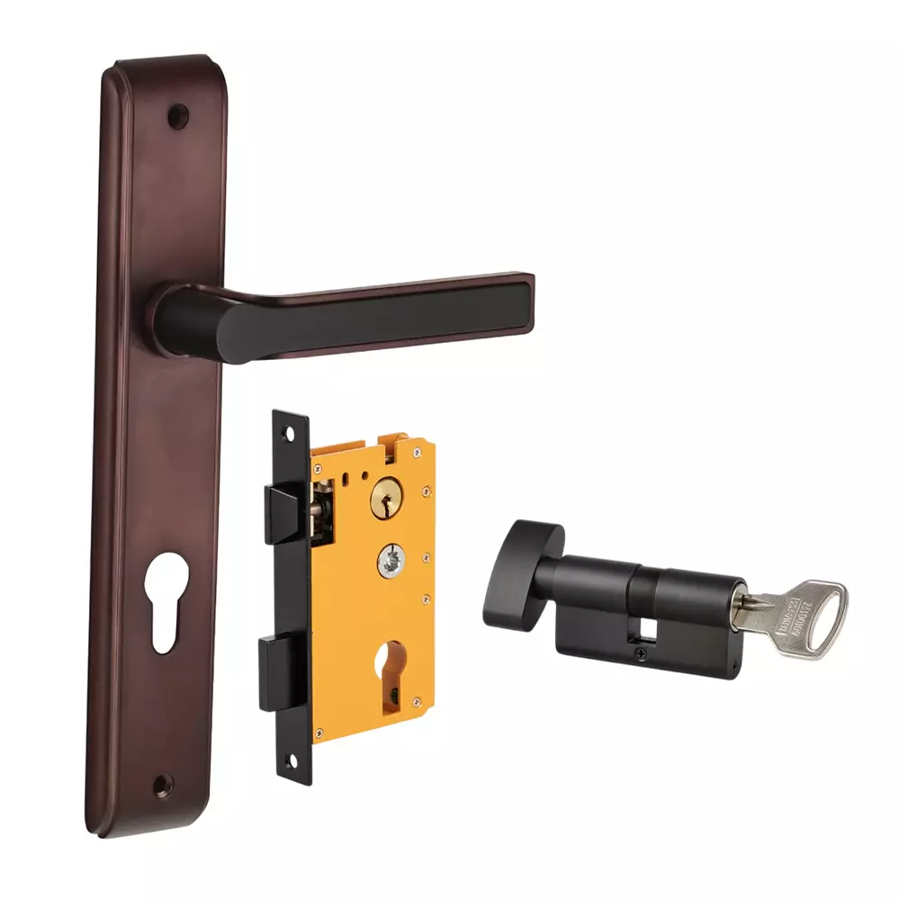 Dorset ML Series Amoli Lock Sets With Knob and Key Cylinder 60 mm MRGM Finish, ML AML OR