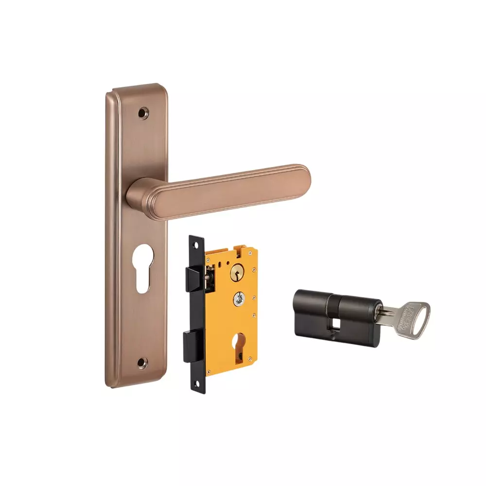 Dorset HL Series Zamor Lock Sets 60 & 70 mm CB Finish, HL ZAM