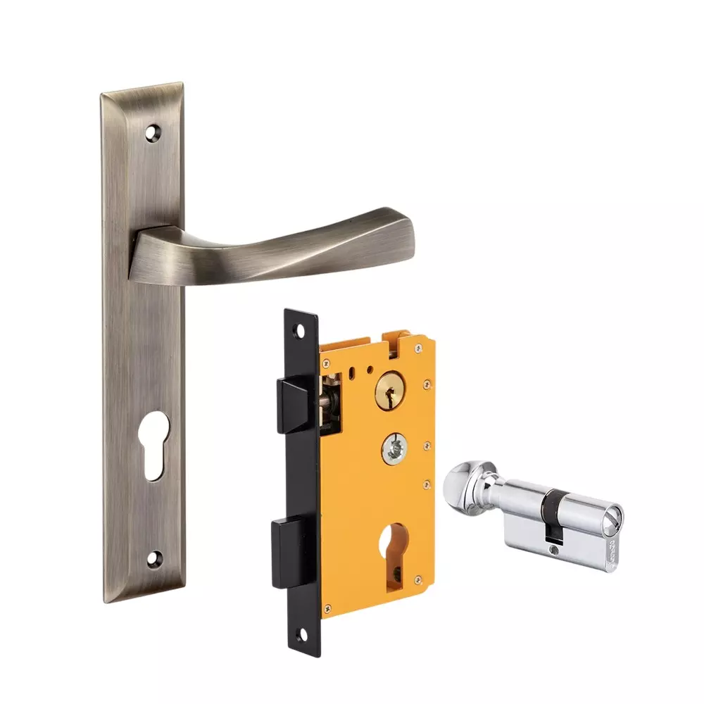 Dorset HL Series Noha Lock Sets With Coin and Knob Cylinder 60 mm PT Finish, HL NO