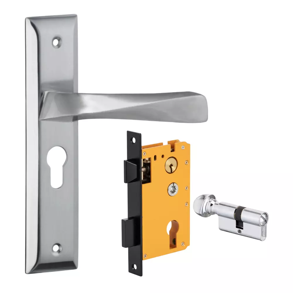 Dorset ML Series Noha Lock Sets With Coin and Knob Cylinder 70 mm SS Finish, ML NO OR