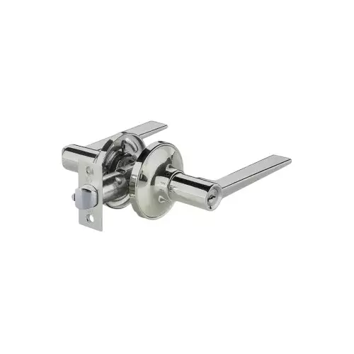 Yale Entrance Lever Lock 60/70 mm 5 Pin Brass Satin Nickel Finish, L 6517 US15