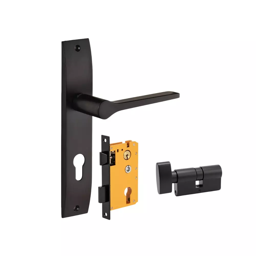 Dorset HL Series Chase Lock Sets with Coin and Knob Cylinder 60 mm GM Finish, HL CHS