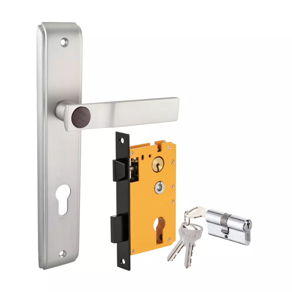 Dorset ML Series Luce Lock Sets With Both Side Key Cylinder 70 mm SNWD Finish, ML LCE OR