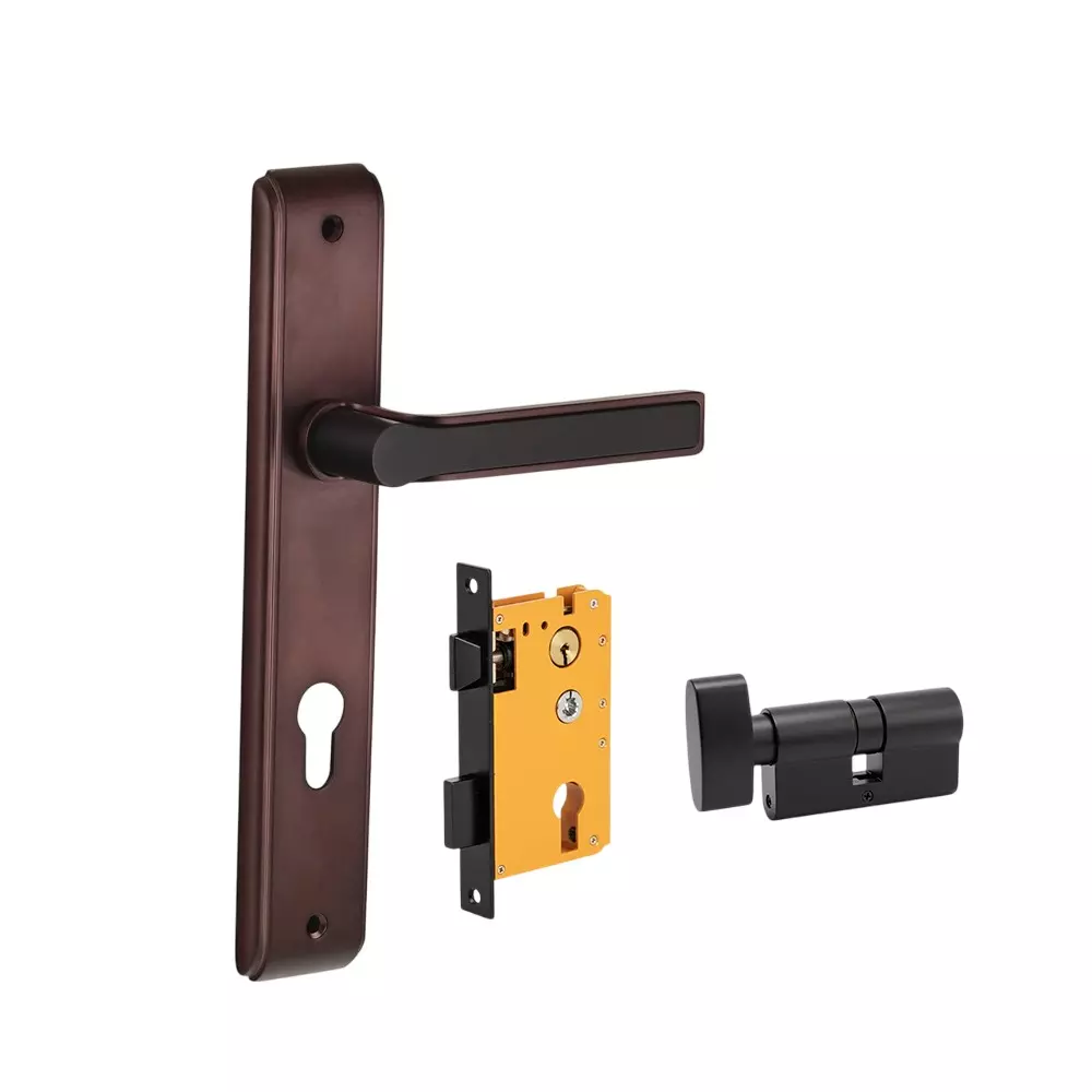 Dorset HL Series Amoli Lock Sets with Coin and Knob Cylinder 70 mm MRGM Finish, HL AML