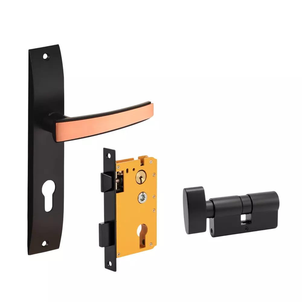 Dorset ML Series Amira Lock Sets With Coin and Knob Cylinder 60 mm GMCU Finish, ML AMA
