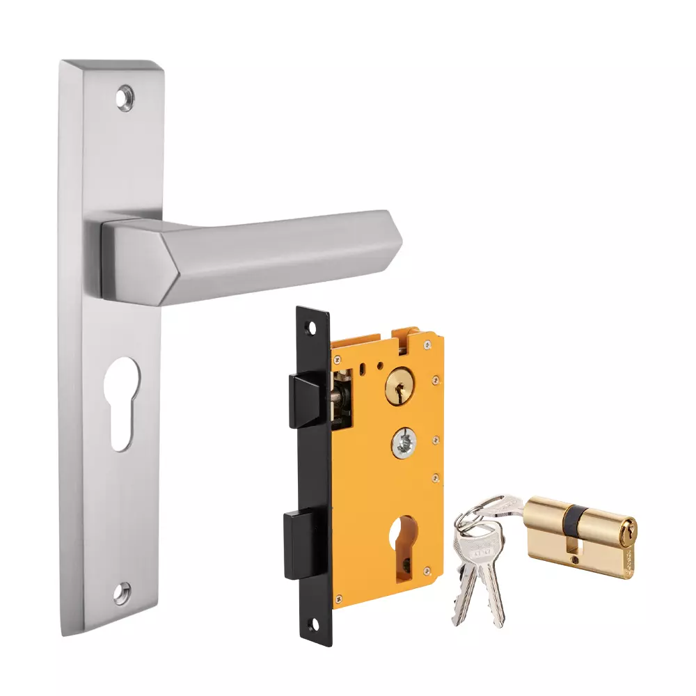 Dorset ML Series Unida Lock Sets 60 & 70 mm Size SS Finish with 242 mm Length, ML UND