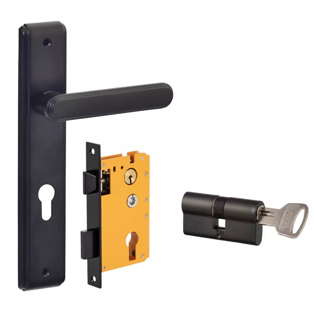 Dorset ML Series Zamor Lock Sets With Both Side Key Cylinder 60 mm GM Finish, ML ZAM OR