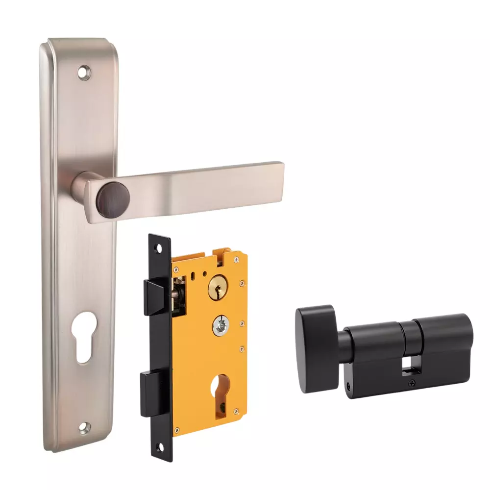 Dorset ML Series Luce Lock Sets With Coin and Knob Cylinder 60 mm CBWD Finish, HL LCE OR