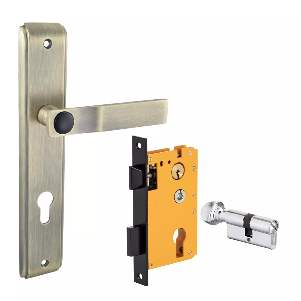 Dorset ML Series Luce Lock Sets With Coin and Knob Cylinder 60 mm PTTM Finish, ML LCE OR